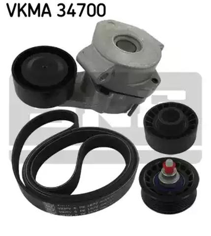 Ремень приводной, комплект VKMA34700 SKF