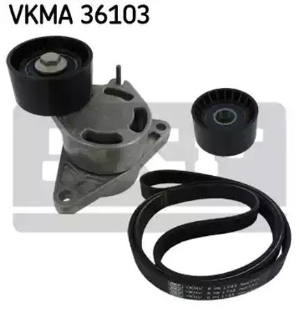 Ремень агрегатов приводной, комплект VKMA36103 SKF