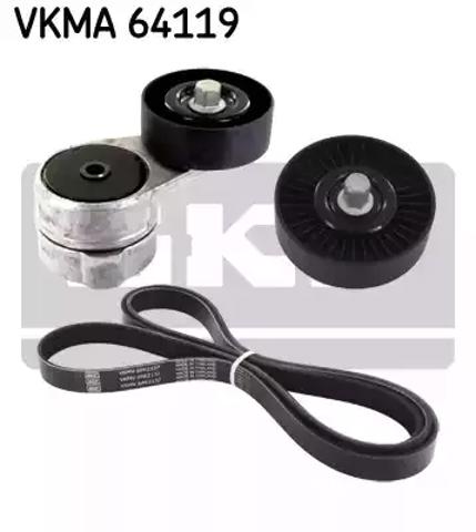 Ремень приводной, комплект VKMA64119 SKF