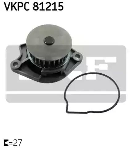 Помпа водяная, (насос) охлаждения VKPC81215 SKF
