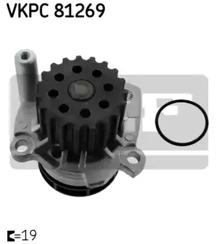 Водяной насос VKPC81269 SKF