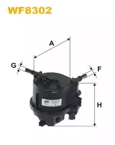 Фильтр-отстойник топлива грубой очистки WF8302 WIX