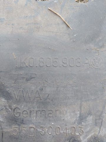 VAG 1K0805903A Спойлер переднего бампера в наличии Кривой Рог
