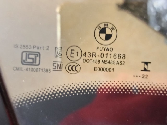 51139466546 BMW Стекло-форточка двери передней правой купить в Запорожье