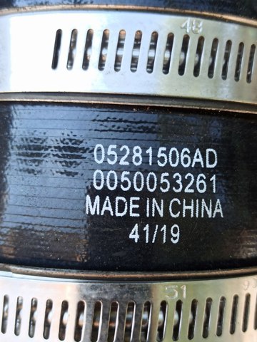 5281506AD Шланг (патрубок) интеркуллера купить Чернигов