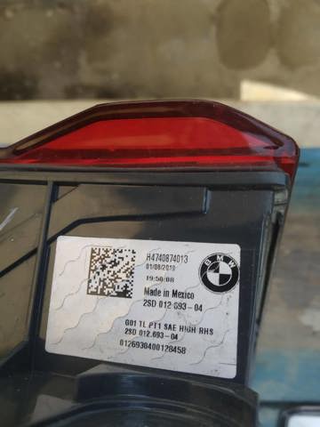 Фара задняя правая внешняя 63217408740 BMW
