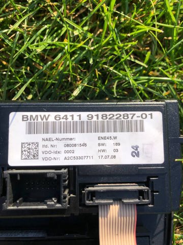 BMW 64119182287 Блок управления режимами отопления/кондиционирования в наличии Ровно