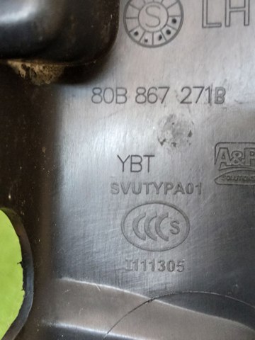 VAG 80B867271B4PK Обшивка стойки кузова внутренняя передняя левая в наличии Кривой Рог