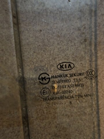 HYUNDAI 824111D000 Стекло двери передней левой в наличии Павлоград
