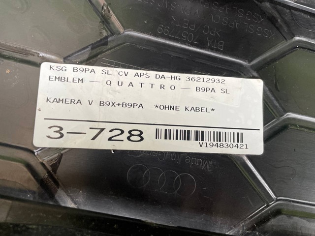 8W0807065BHGRU Бампер передний купить Львов