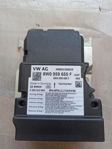 VAG 8W0959655F Модуль-процессор управления подушкой безопасности (ЭБУ AIRBAG) в наличии Каменское