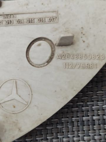 MERCEDES A2048850823 Заглушка бампера буксировочного крюка задняя в наличии Харьков