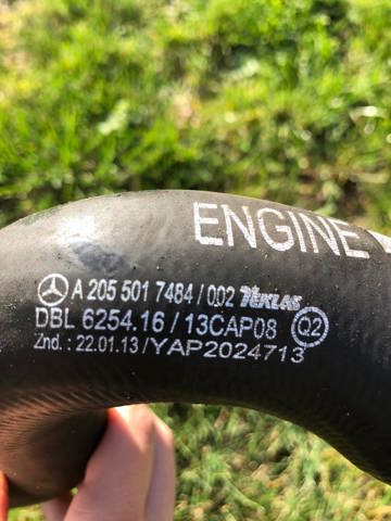 MERCEDES A2055017484 Нижний шлаг радиатора охлаждения в наличии Сумы