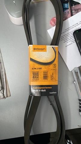CONTINENTAL 6PK2160 Ремень агрегатов приводной в наличии Николаев