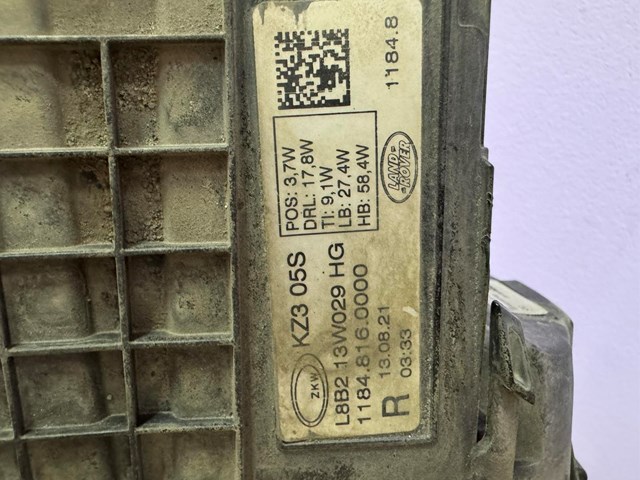 L8B213W029HG LAND ROVER купить в Днепр