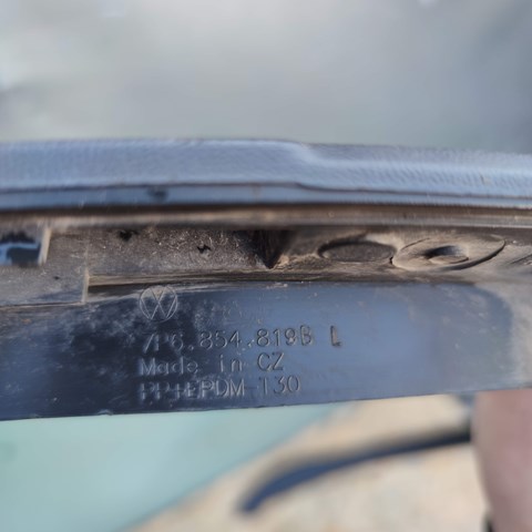 VAG 7P6854819 Расширитель (накладка) арки заднего крыла левый в наличии Каменское