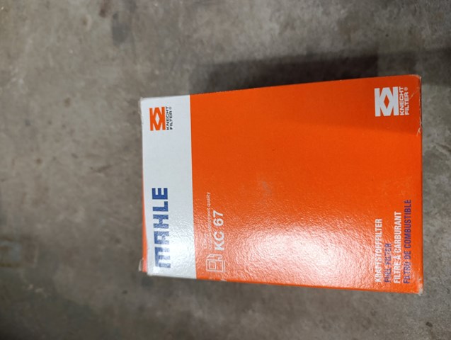 KC67 MAHLE Фильтр топливный купить в Полтава