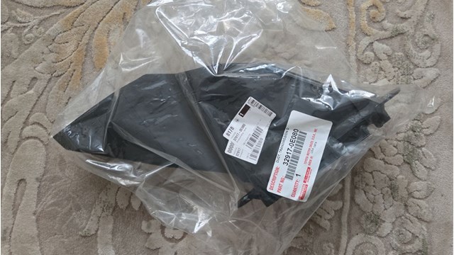 329170E080 TOYOTA Воздуховод (дефлектор) масляного радиатора купить в Одесса