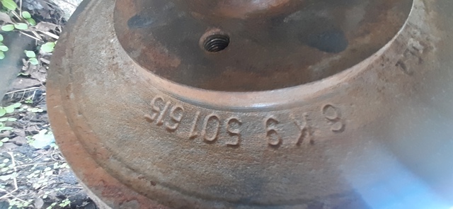 Задний барабан 6K9501615 VAG