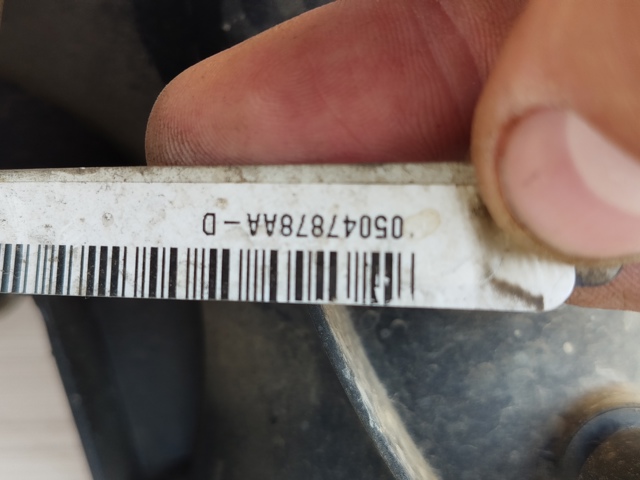 05047878AA CHRYSLER купить в Ужгород