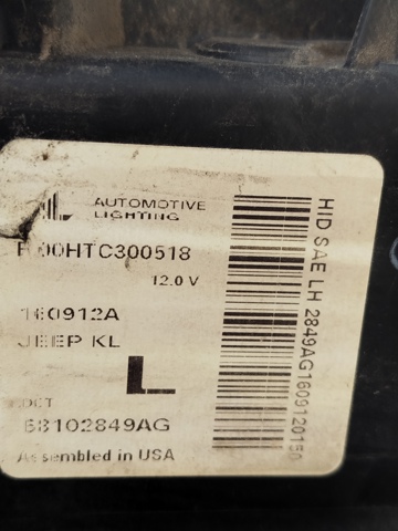 68102849AG Левая фара купить Ужгород