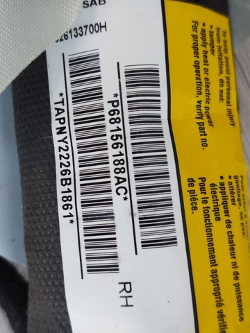 CHRYSLER 68156188AC в наличии Винница