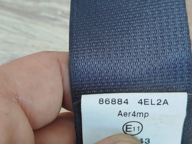 NISSAN 868844EL2A Ремень безопасности в наличии Николаев