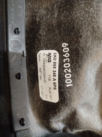 VAG 8K0858345A в наличии Николаев