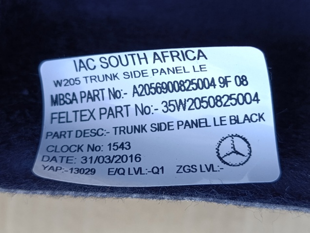 MERCEDES A2056900825 в наличии Чернигов