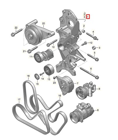 VAG 03L903139L в наличии Житомир