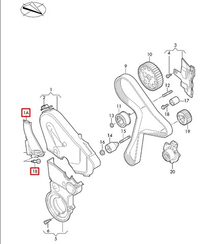 05L129968 VAG купить в Украина