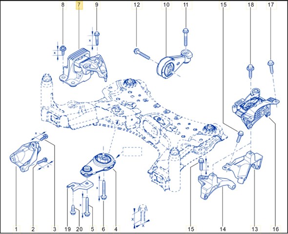 112100020R Подушка (опора) двигателя правая купить Хмельницкий