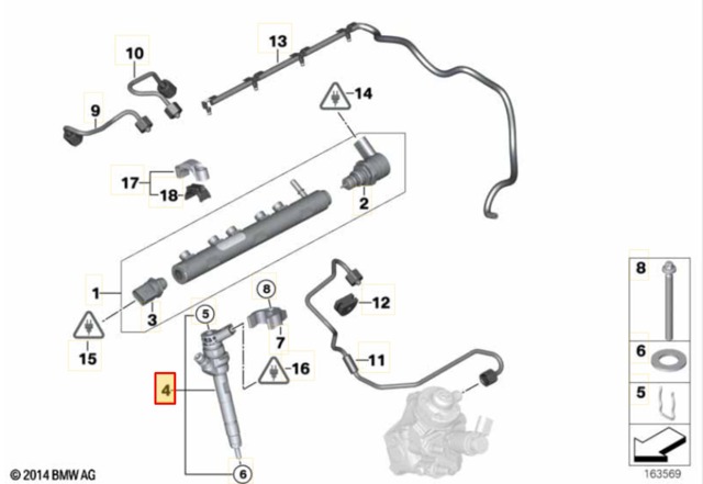 13537798446 BMW Форсунка впрыска топлива купить в Тернополь