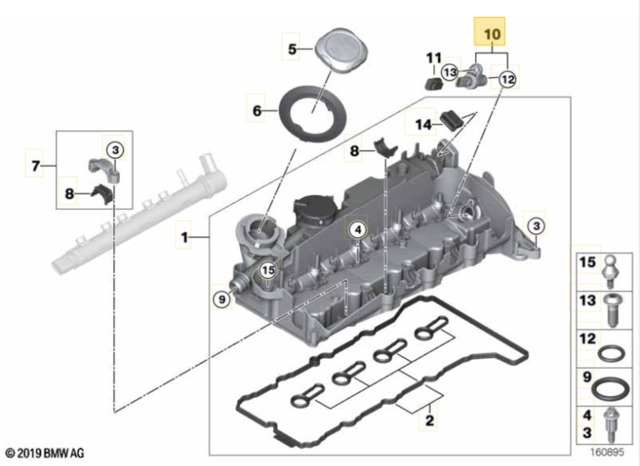 BMW 13627803093 Датчик положения распредвала в наличии Харьков