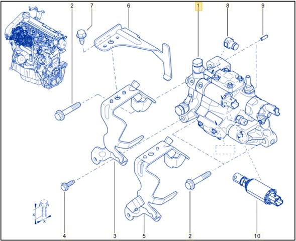 167000938R RENAULT ТНВД купить в Одесса