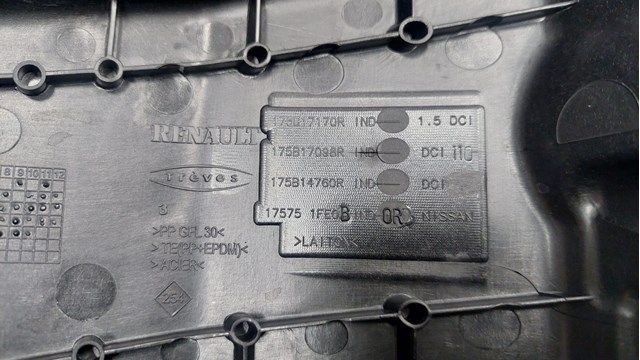 RENAULT 175B14760R Крышка двигателя в наличии Украина