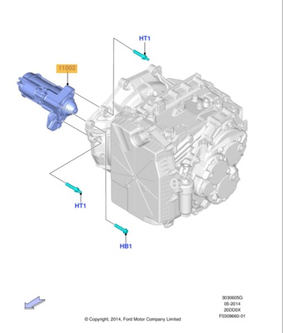 FORD 1870892 Стартер в наличии Ровно