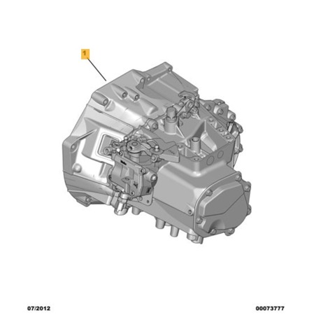 PEUGEOT 20EA01 КПП в сборе (механическая коробка передач) в наличии Житомир