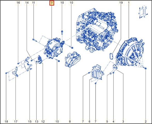 RENAULT 231B15778R Генератор в наличии Полтава