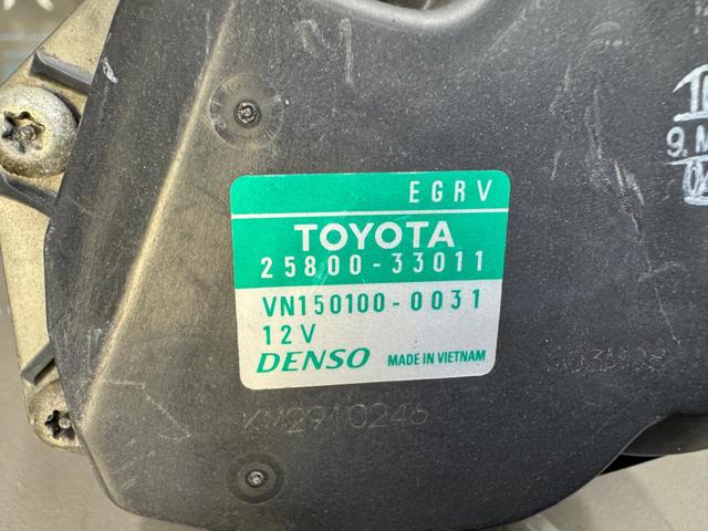 TOYOTA 2580033011 Клапан ЕГР в наличии Киев
