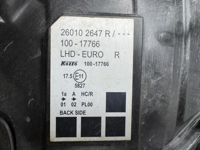 260109958R RENAULT Фара правая купить в Одесса