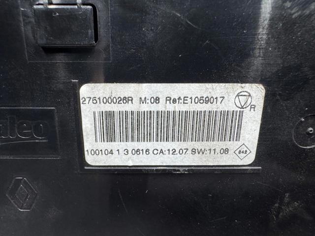 275100026R RENAULT Блок управления режимами отопления/кондиционирования купить в Кривой Рог