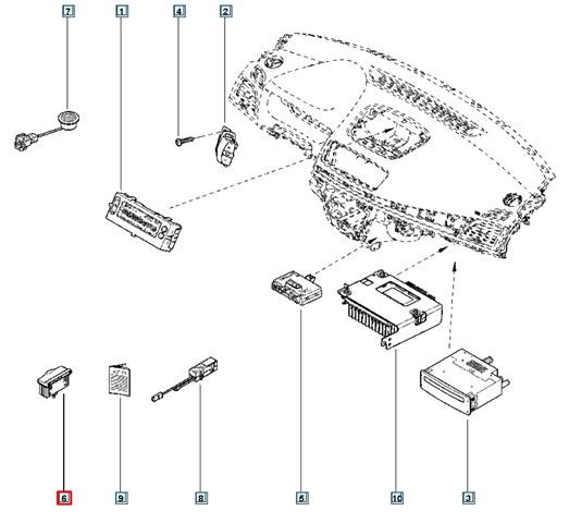 280230002R RENAULT USB-разветвитель купить в Черновцы