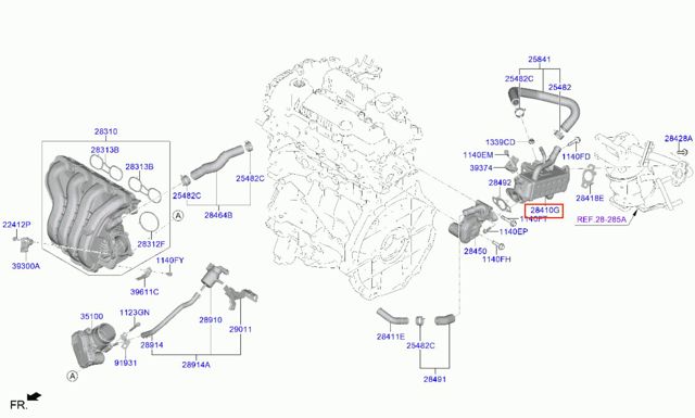 2841008HA0 HYUNDAI купить в Украина