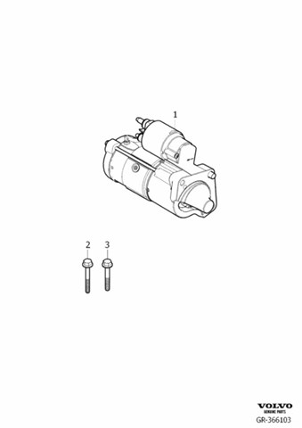 30644972 VOLVO Стартер купить в Запорожье