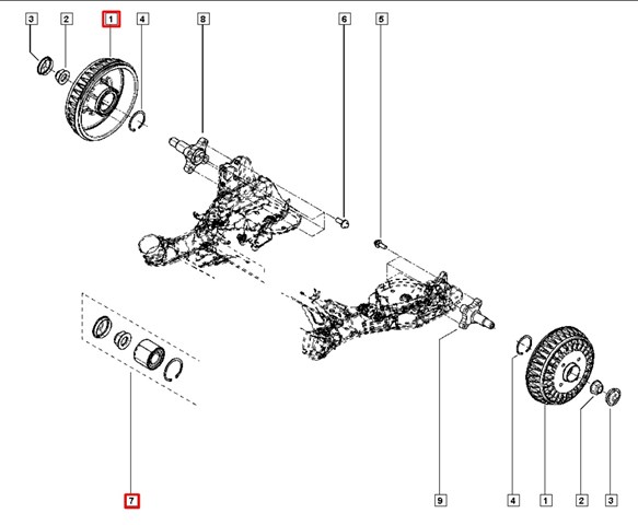 432000505R RENAULT Барабан тормозной задний купить в Тернополь
