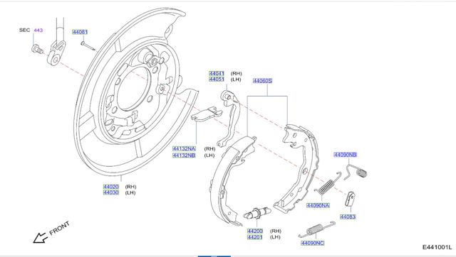 NISSAN 43202JG01A Ступица задняя в наличии Одесса