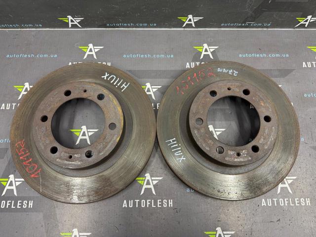 Передний тормозной диск 435120K101 TOYOTA