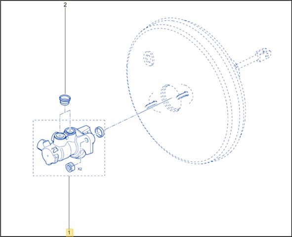 460910005R RENAULT Бачок главного тормозного цилиндра (тормозной жидкости) купить в Черкассы
