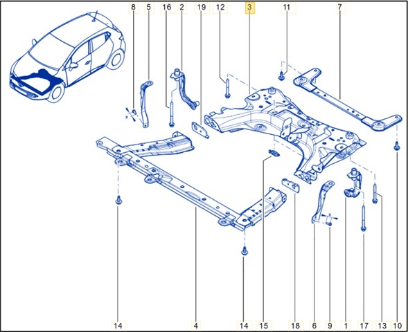 544017281R RENAULT купить в Хмельницкий